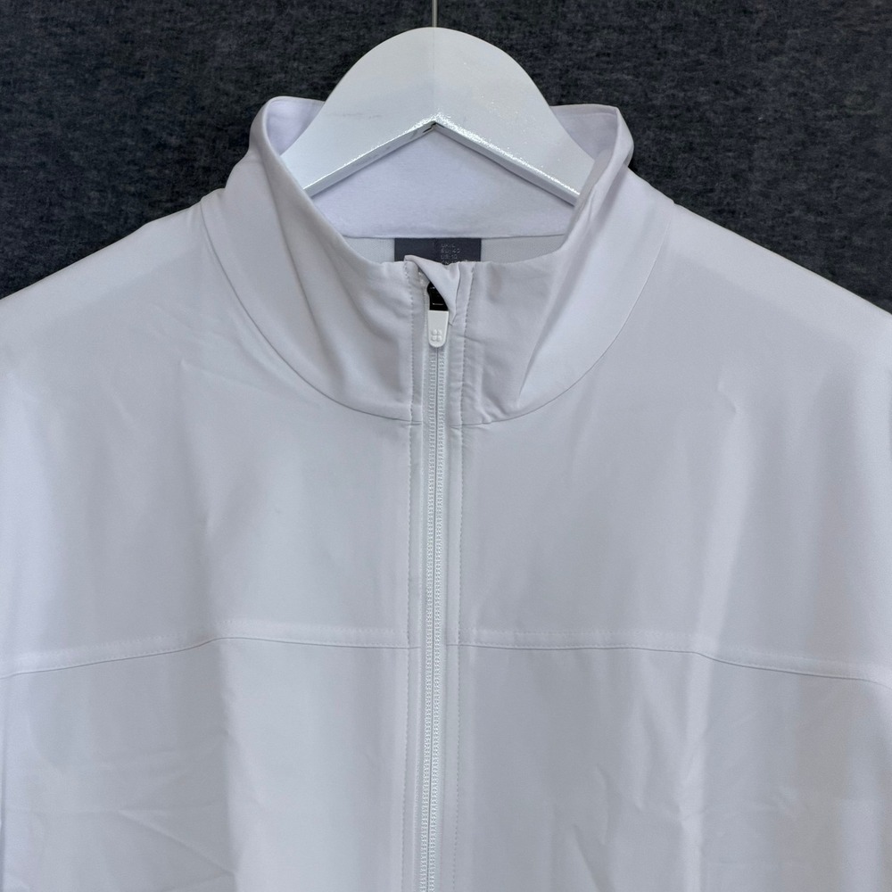 Sweaty Betty Womens Fast Lane Running Jacket L White Water Resistant Athleisure - Picture 3 of 13